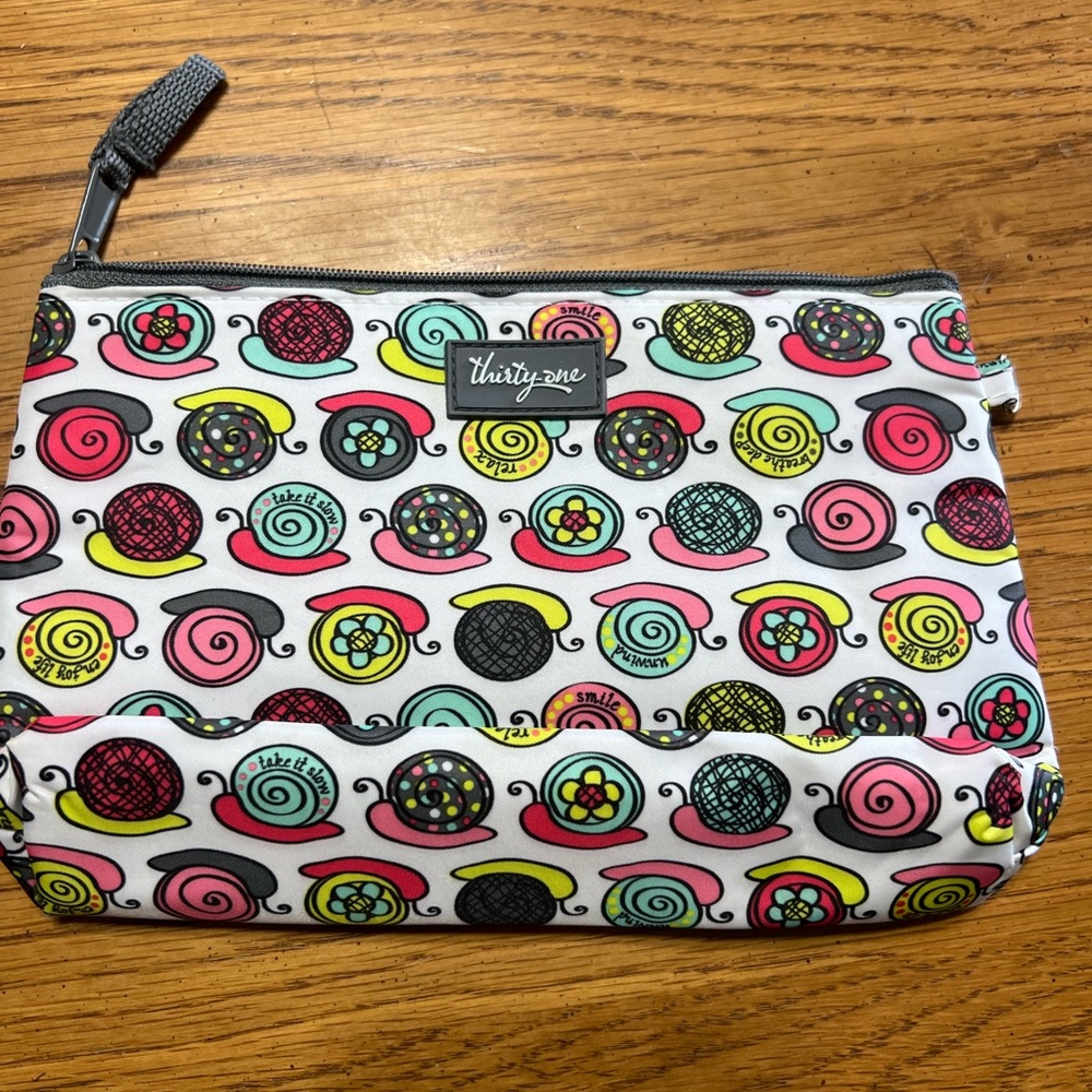 Thermal mini zipper pouch